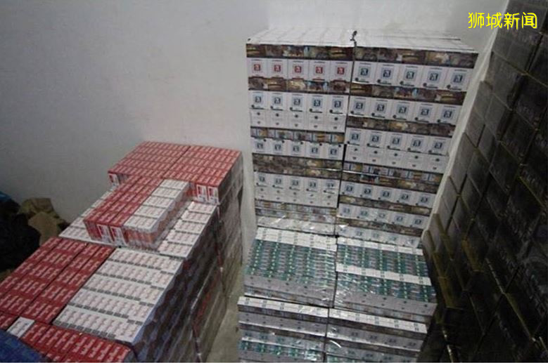 警方查獲3490箱漏稅香煙 逮捕八名印尼籍男子