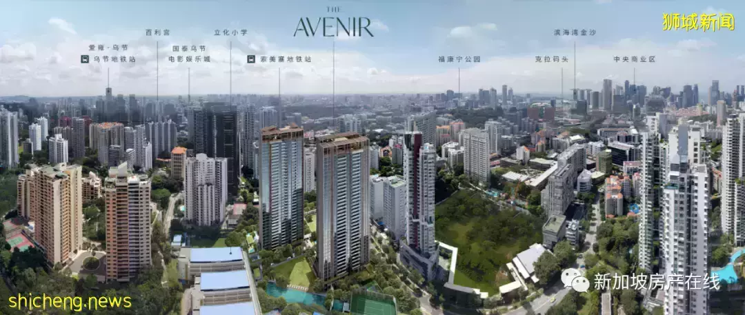 The Avenir 人人向往擁有的第九郵區永久地契豪華公寓