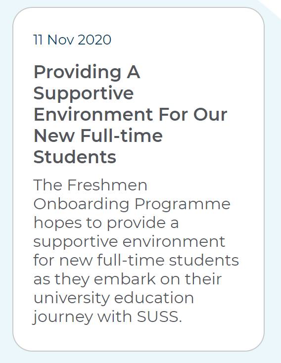 新躍社科大學成功協辦2020新加坡華語電影節