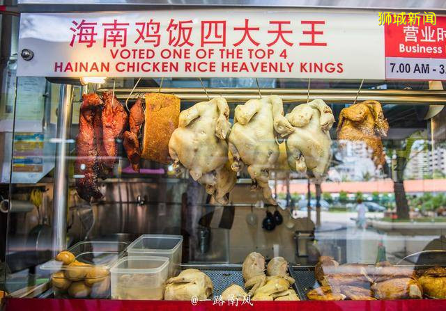 实拍新加坡人吃快餐的地方,看看物价怎样,很多中国游客也来排队