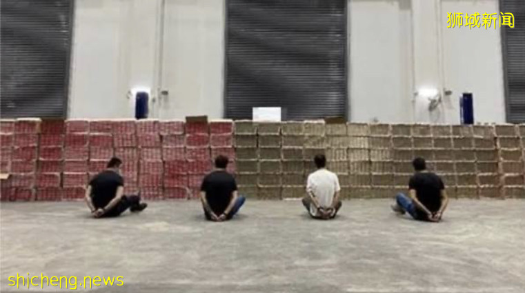 新国破今年最大漏税烟走私 起1万7000箱漏税烟!