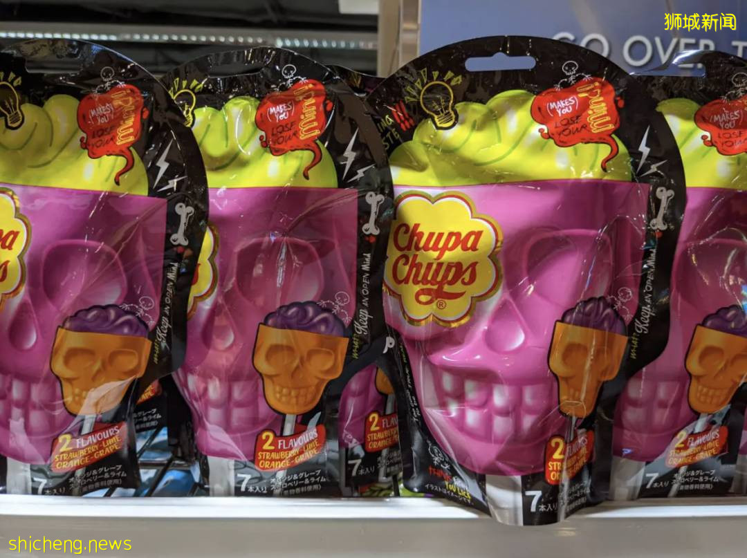 在新加坡过万圣节必备!各种限定款恐怖糖果,好新奇