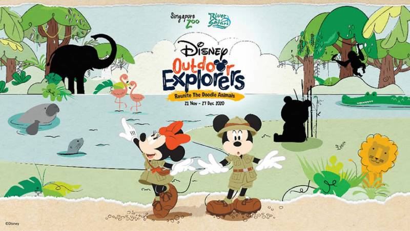 動物園&河川動物園半價啦！迪士尼聯名米奇&米妮活動等你來解鎖，還有獨家聯名商品可買哦