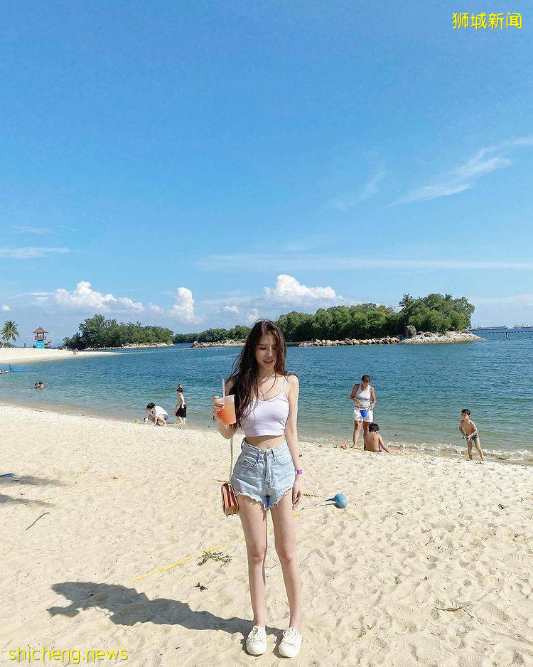 拍出异国大片🆗走进新加坡8个最美沙滩🌊细腻沙子+蓝天白云+清澈海水、一起看海去💙