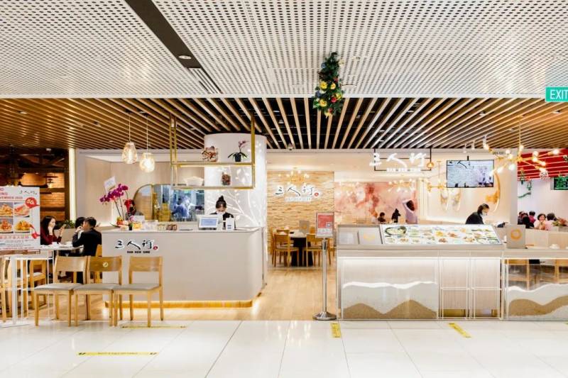 三人行新店開業!三人來吃就送招牌菜!全島三店同慶