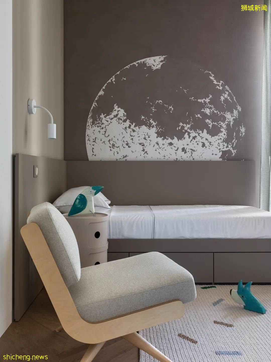 融入新加坡文化的极简公寓