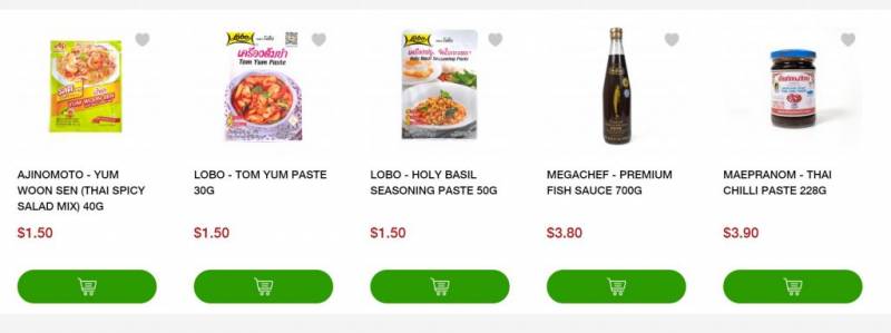 新加坡網紅鵬泰超市開網店啦!不用出門也能買到純正的泰國味道!首次下單滿25新幣即可免運費送貨上門哦