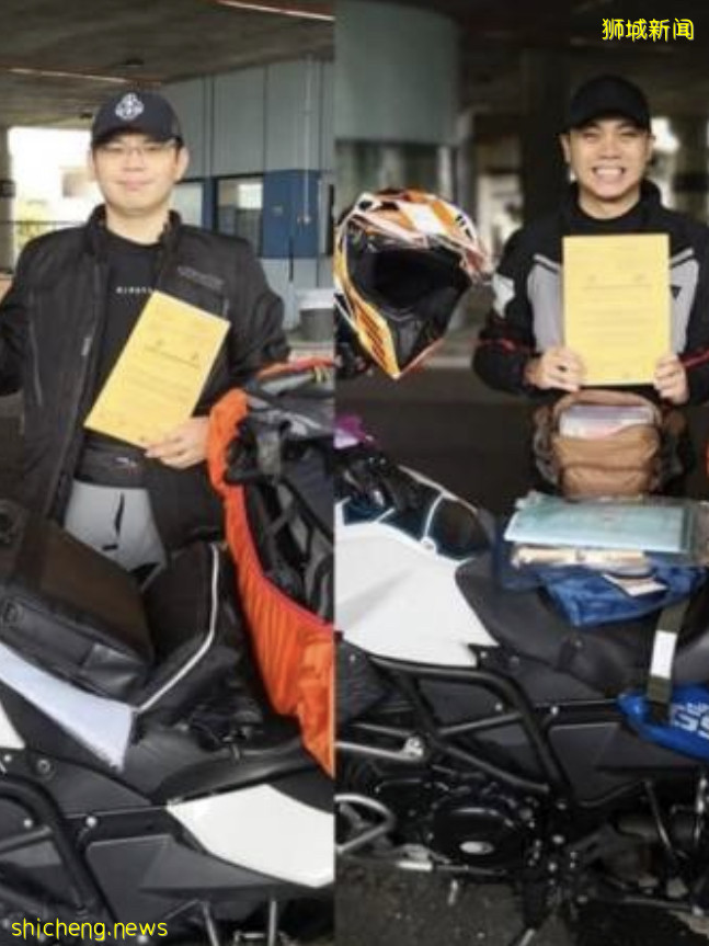 新加坡騎車到蘇格蘭 半程遇車禍迫放棄