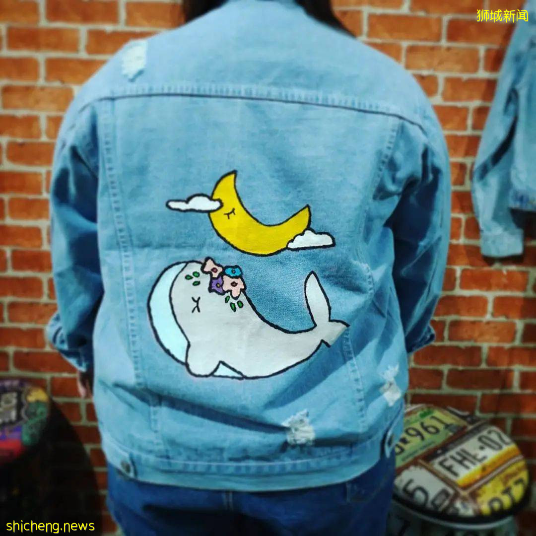 酷！新加坡也能DIY手绘牛仔亲子装啦！4岁以上小朋友就能上手