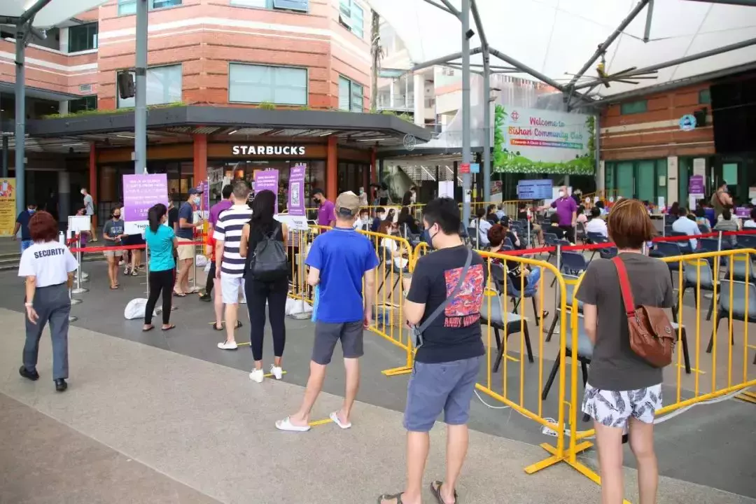 新加坡全島疫苗熱,民衆趕在2月14日前打追加劑