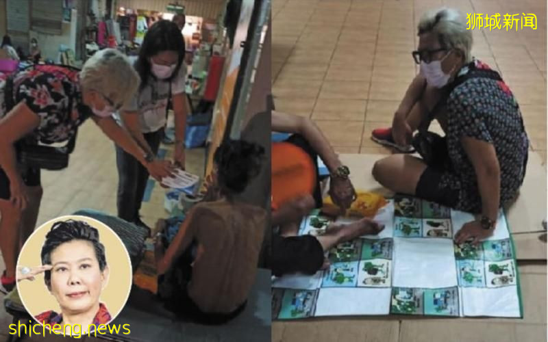 洪爱玲探访街友 送暖聆听心声