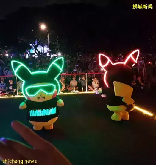 超萌~快来圣淘沙偶遇皮卡丘,还有舞蹈巡游、冒险狩猎