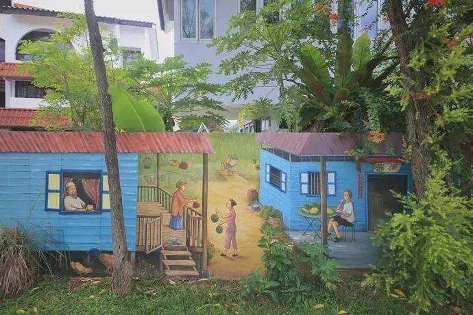 柯南街頭吃榴梿?私宅門口驚現20米壁畫?虞書欣每次都要來這裏