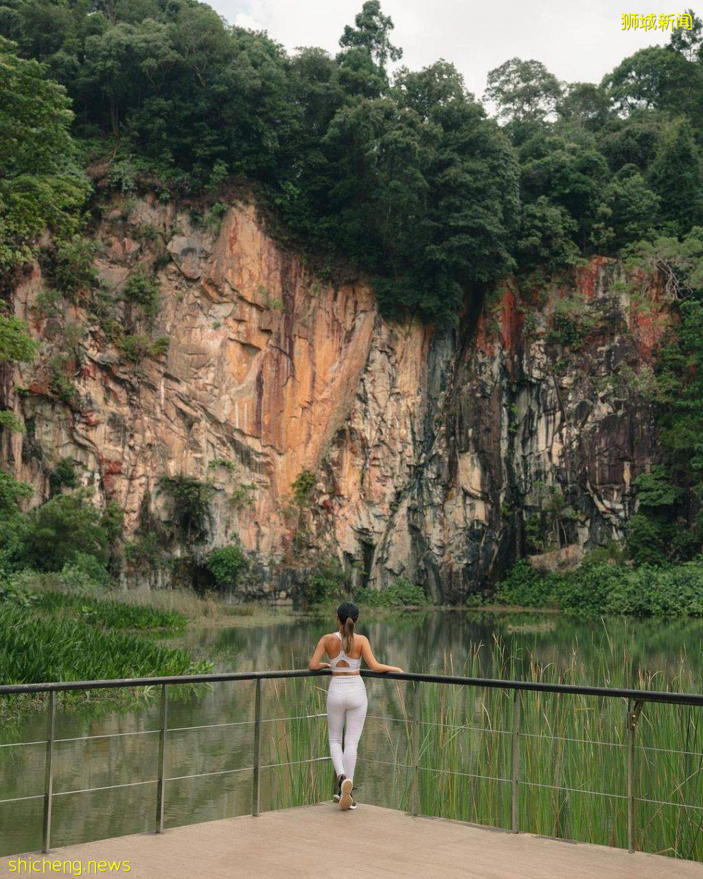 免費不用錢😍新加坡礦湖打卡✨風景如畫、美如仙境，到戶外走一圈後神清氣爽
