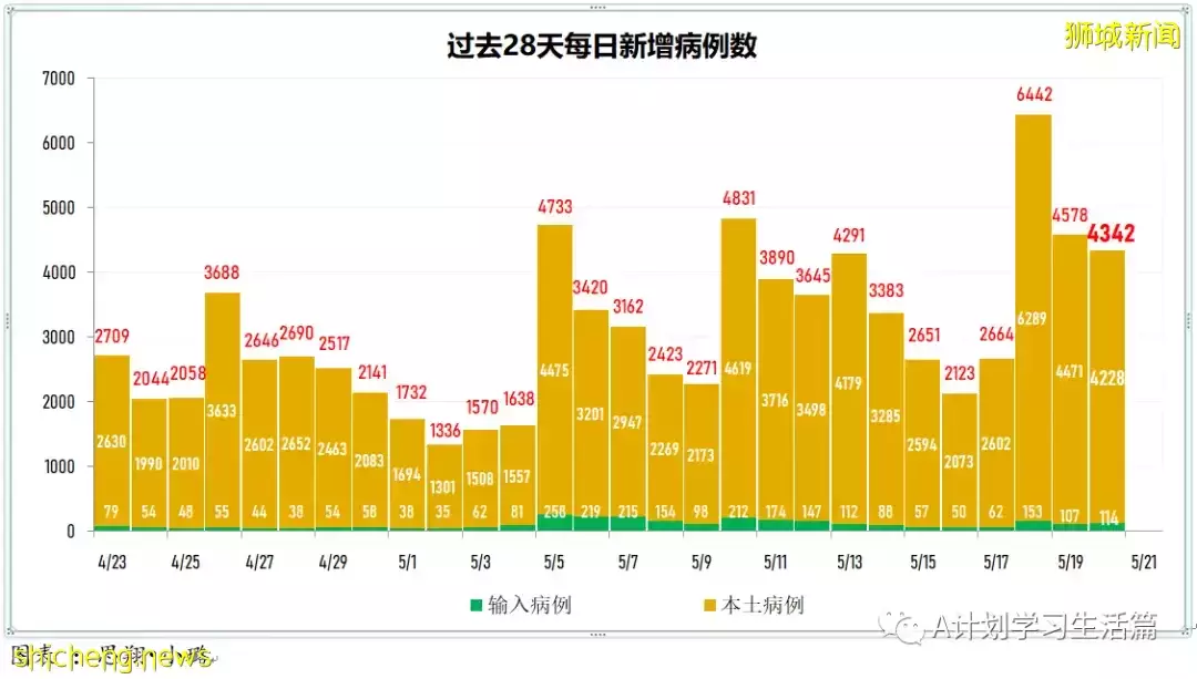 新加坡冠病病例回落至4000起以下報3775起，無新增死亡病例