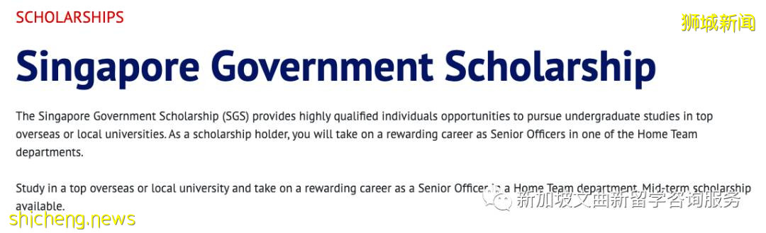 一文讀懂 新加坡留學獎學金、助學金有這麽多種