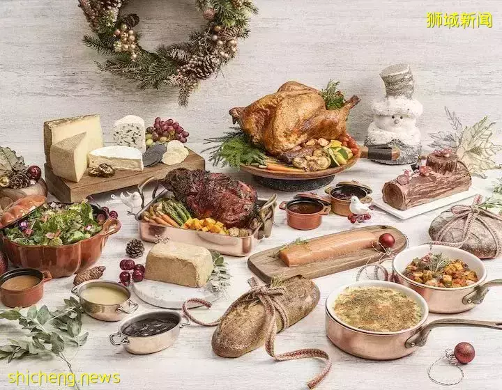 新加坡聖誕美食預約指南，堂食&外賣都有！松露烤火雞、炭烤牛肋骨、姜餅屋