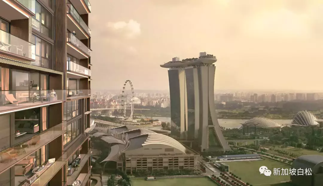 新加坡豪华三项奖公寓Marina One