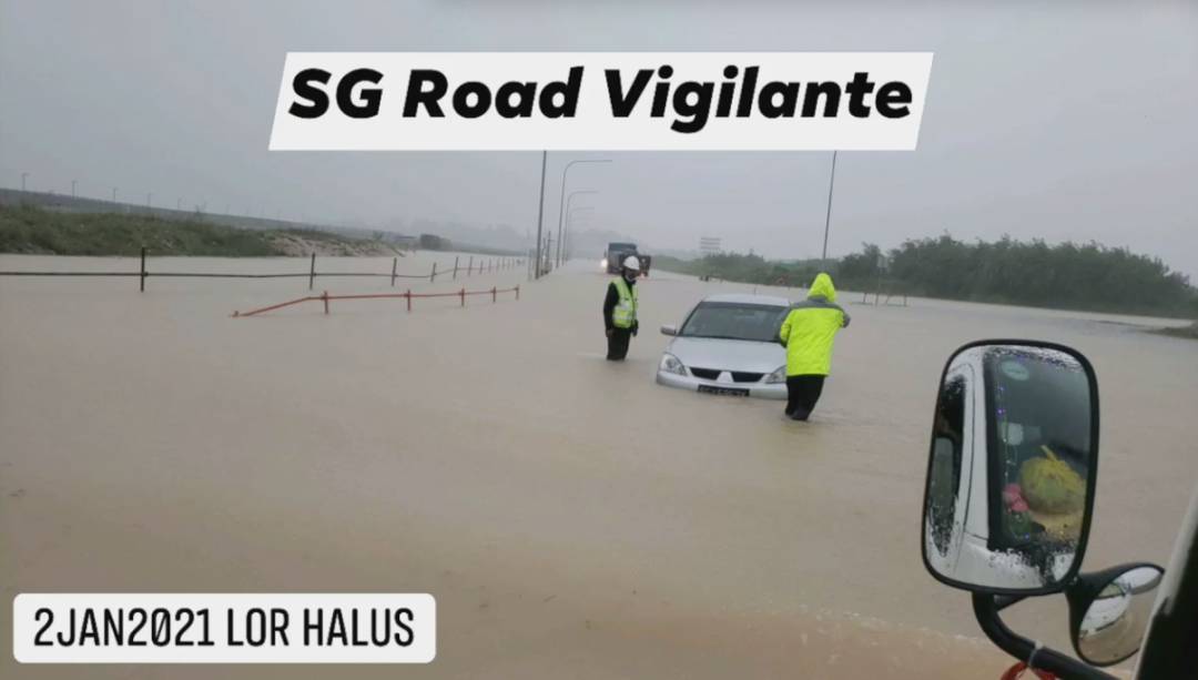 连续暴雨多天，终于在新加坡看到了黄河