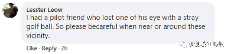 好危險! 走在樟宜機場步道,訪客遭高爾夫球擊中頭部,球自相鄰球場“從天而降”