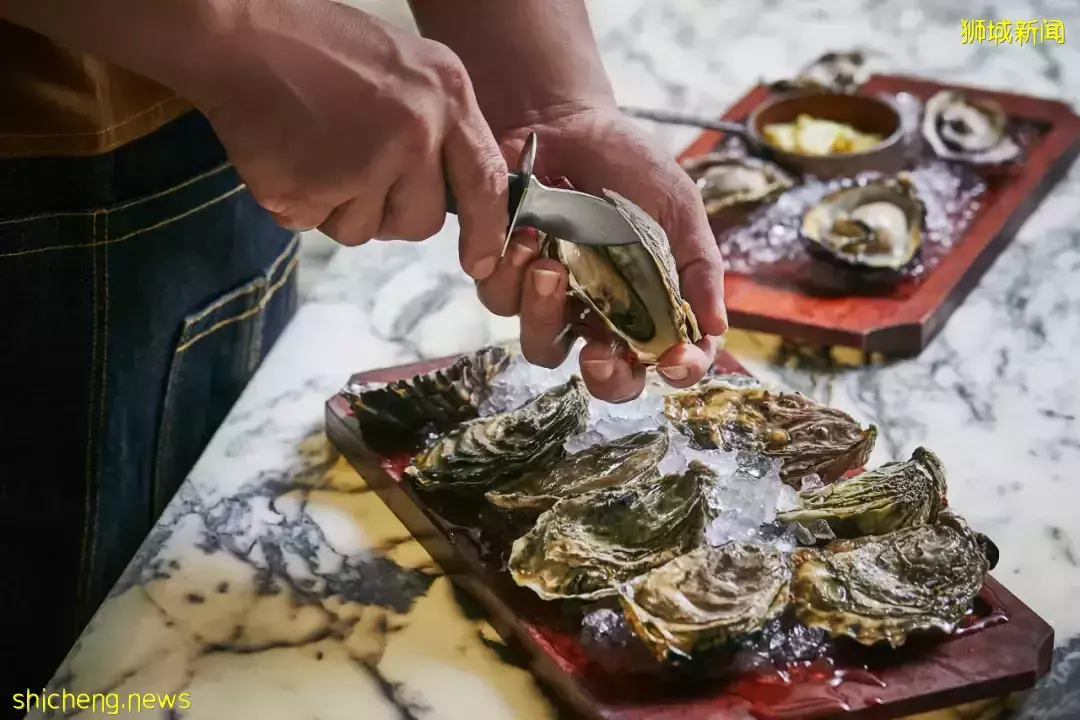 新加坡宝藏餐厅!每周五$1/个生蚝畅吃,是大海的味道啊