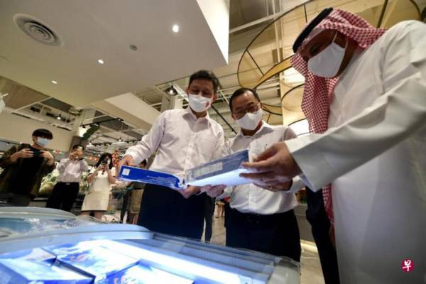 新加坡首次从阿拉伯  进口红海冷冻虾