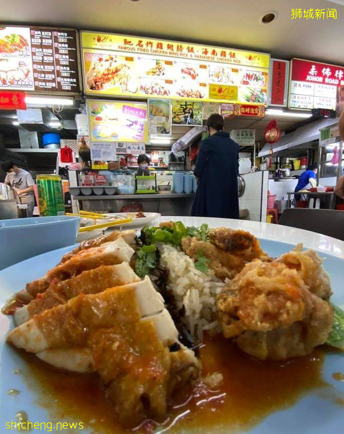 Victor驰名炸鸡翅膀饭,早在1980年代就家喻户晓