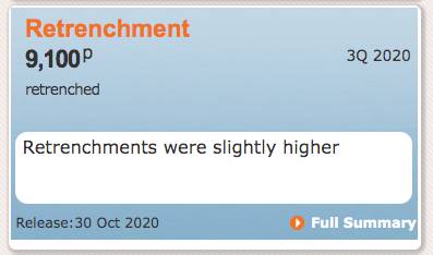 新加坡部長：抱歉！我們沒辦法保住所有工作，一些崗位必須淘汰