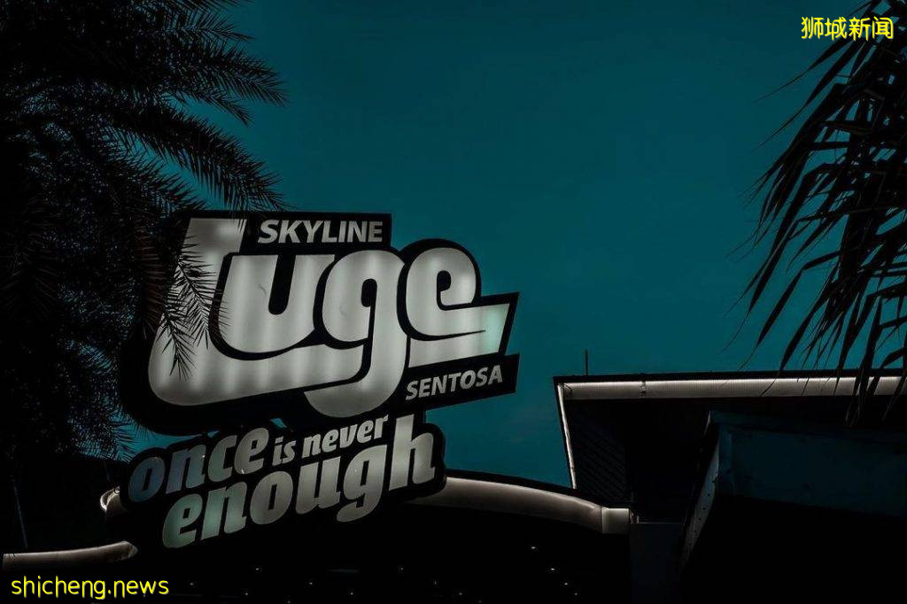 不一樣的賽車😎 聖淘沙天際滑車“Skyline Luge”一次只要S$7.50💥 乘坐高空吊椅登山一路狂飙