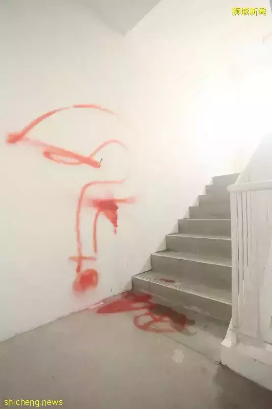 有人组屋区偷包裹 涂鸦恶作剧惊动警方