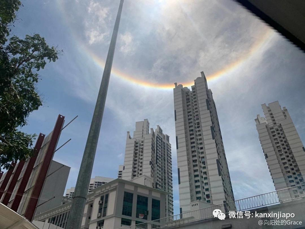 朋友圈刷屏!日晕奇景你们拍到了吗?