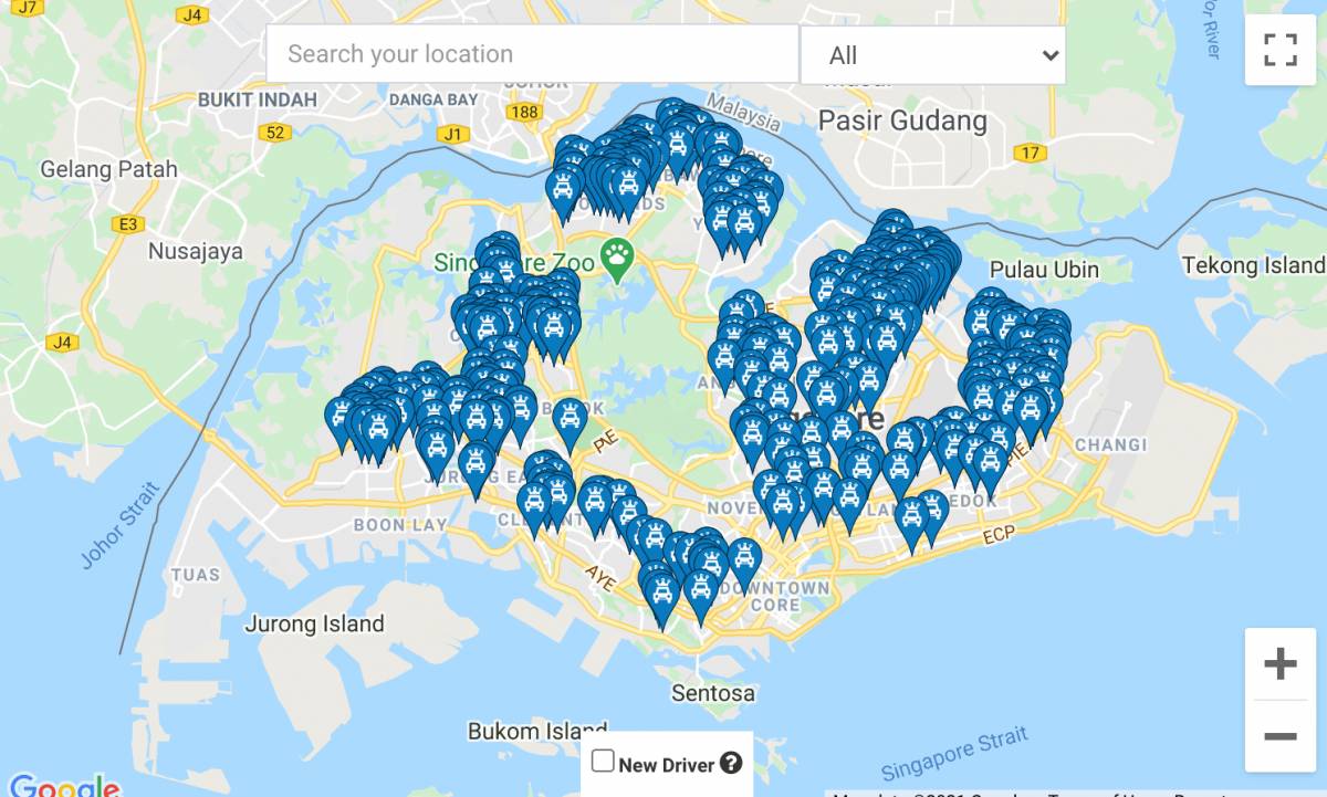 新加坡租车服务越来越便宜了！有些1小时才收$0.54 