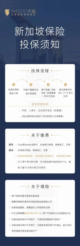 你需要了解的新加坡保險