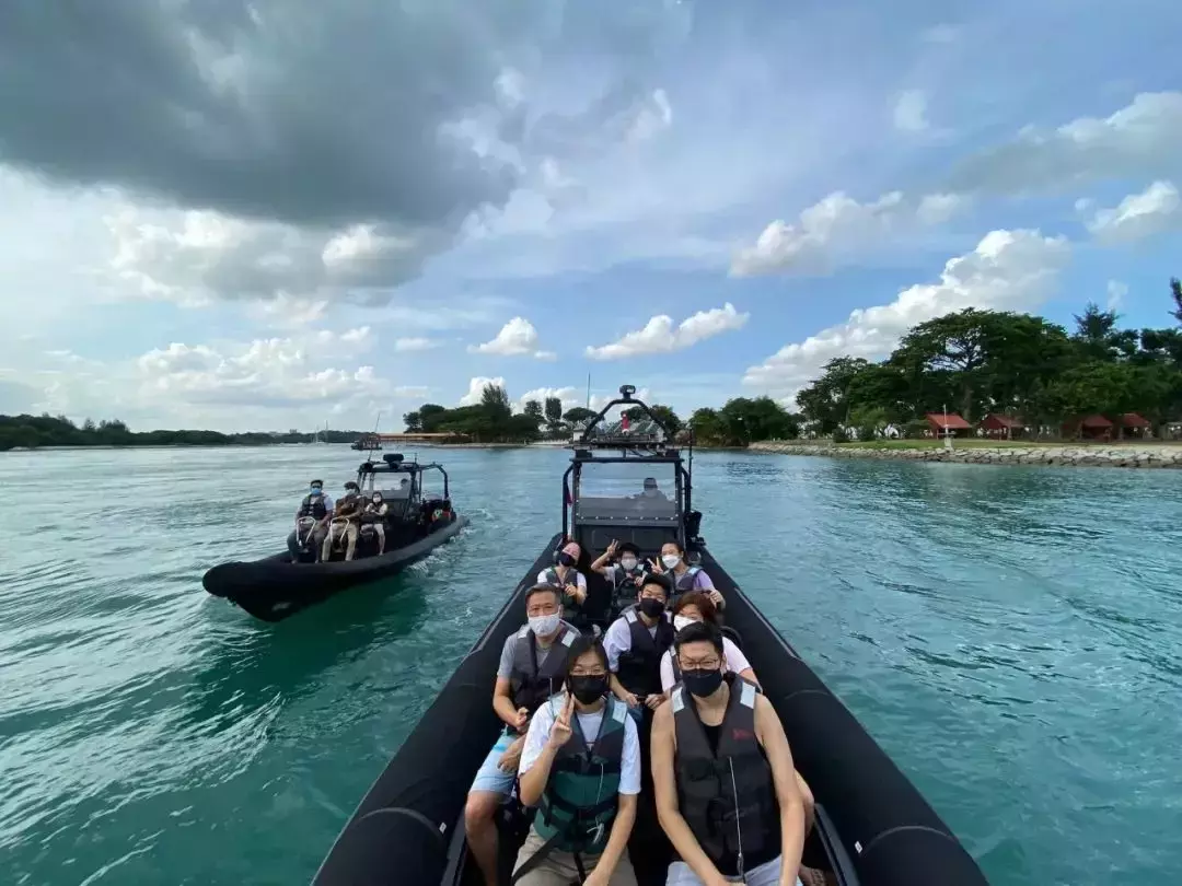 刺激！新加坡最酷的海上运动，1小时乘海军飞艇游5个岛，感觉爽飞了