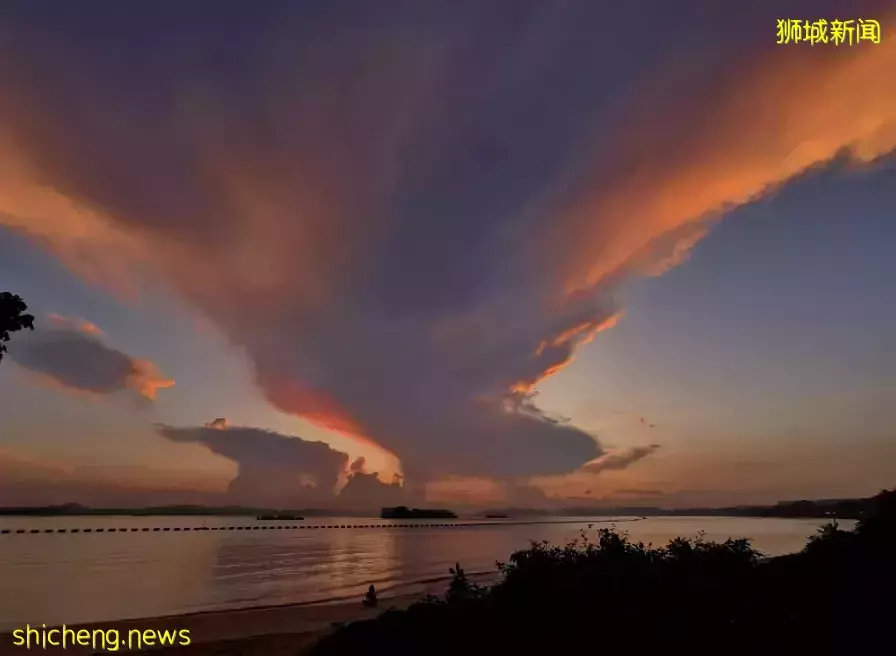 朋友圈刷屏！新加坡天空奇景再現，一波美圖襲來！太美了
