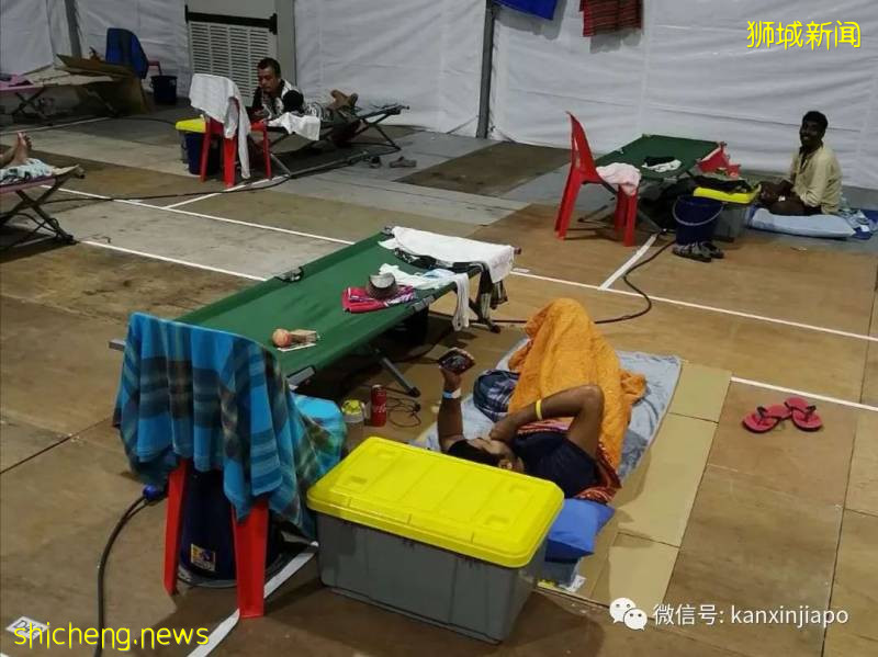 康複客工的隔離生活:睡地上、簡易小床等!
