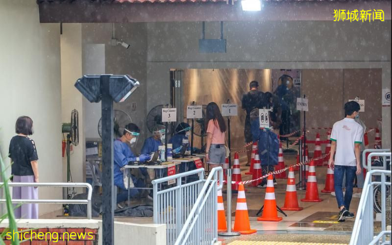 牛车水民众俱乐部设检测中心 为牛车水大厦工作人员检测