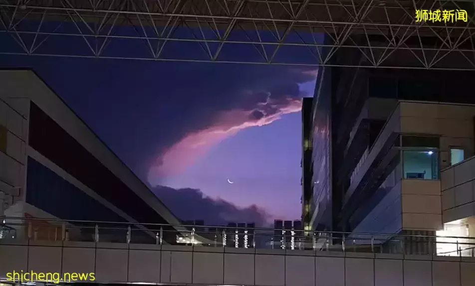朋友圈刷屏！新加坡天空奇景再現，一波美圖襲來！太美了
