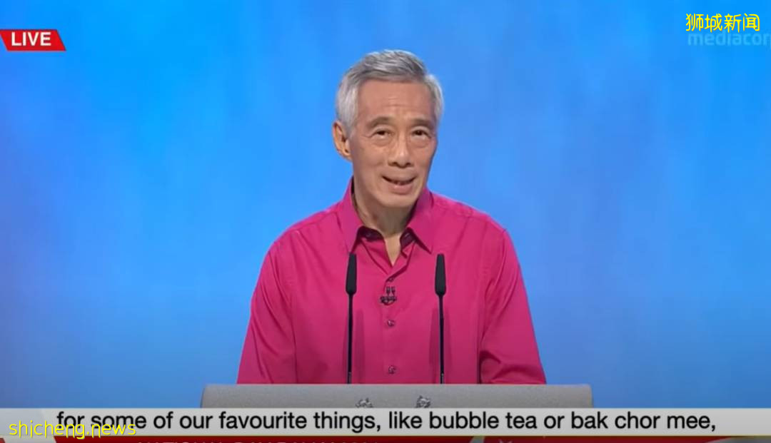 李显龙总理晒小贩中心美食,提醒“以后吃饭会多付点钱”