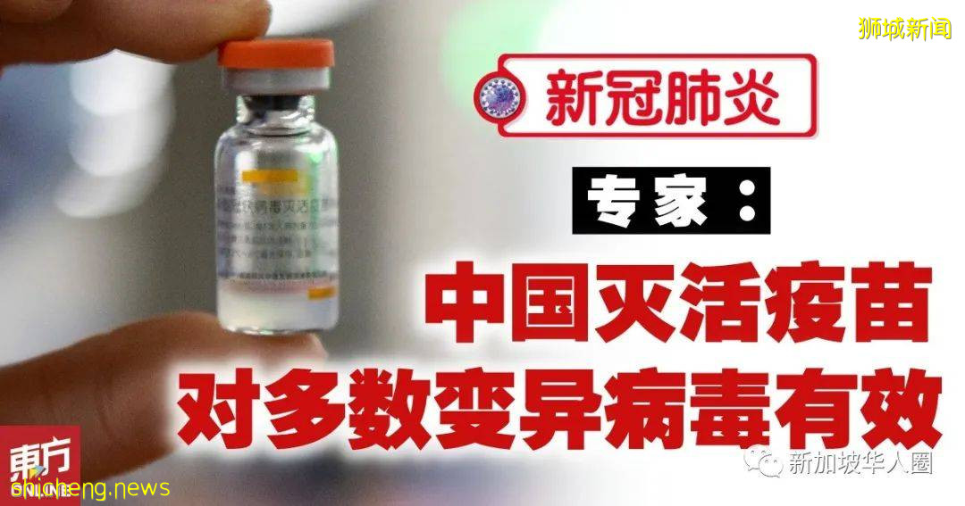 新加坡12名医生公开呼吁让孩童接种中国灭活疫苗!官方:只批准辉瑞疫苗!