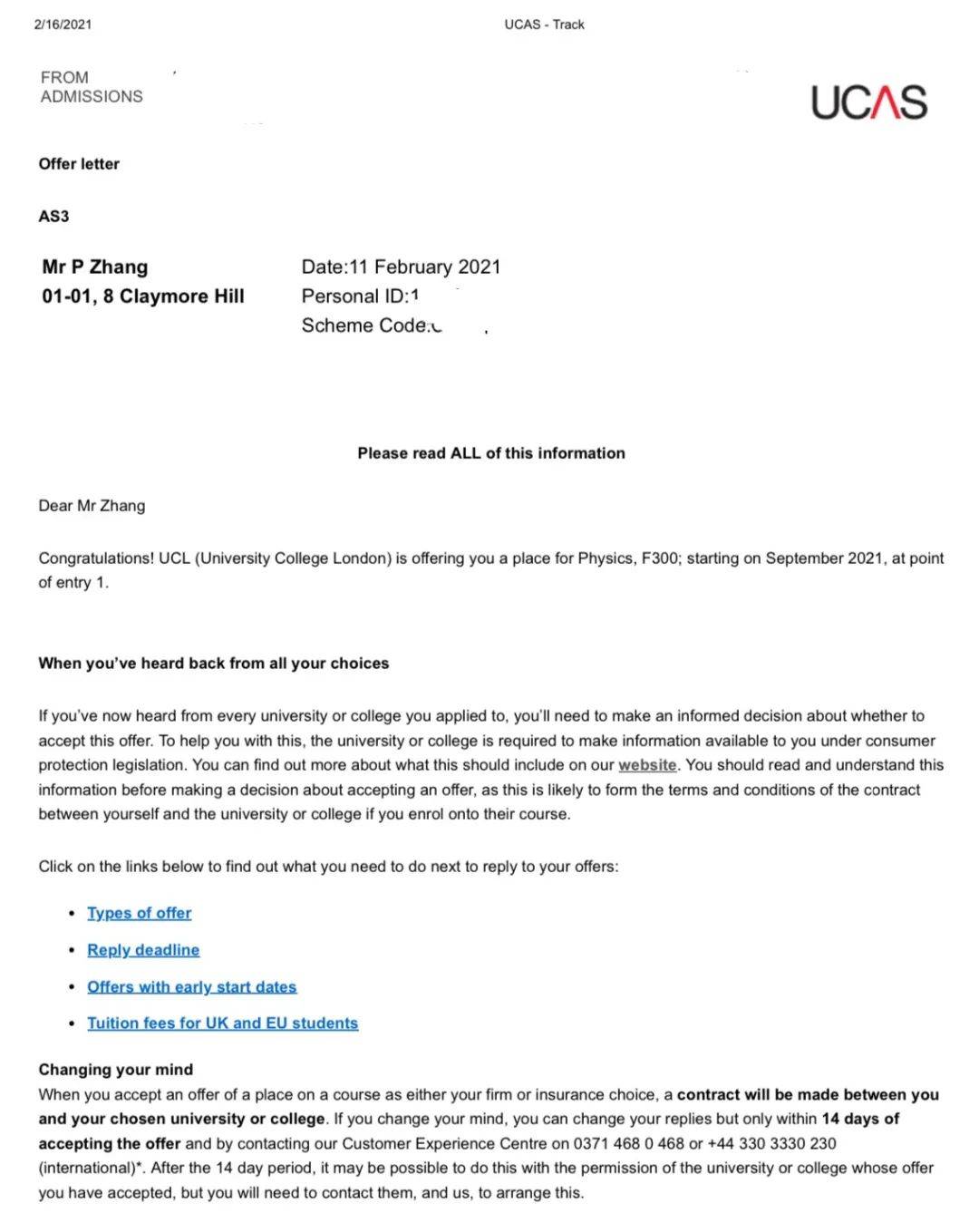 从A水准考试失利,到进入世界TOP 10大学的惊人逆袭