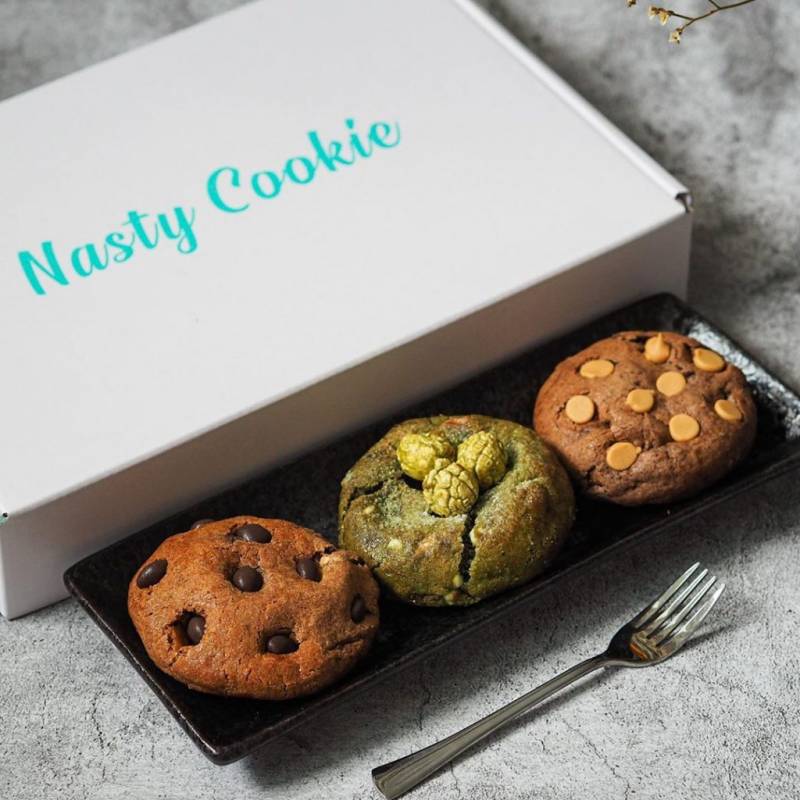 Nasty Cookie@ Kaki Bukit 設旗航店！新店開業，全場曲奇50%回扣！感受爆漿曲奇餅的快樂吧！🍪