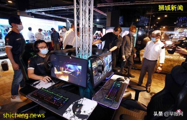 新加坡最大电竞体验中心长啥样