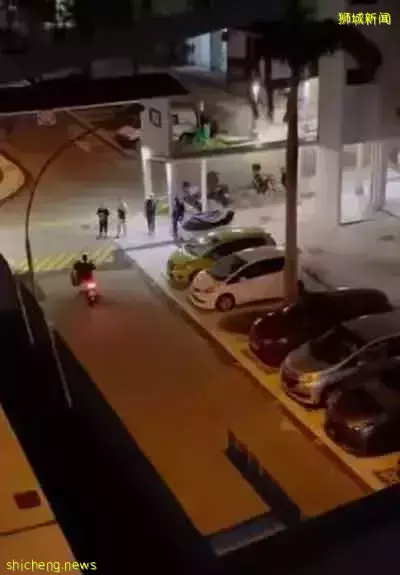 三更半夜组屋楼下骑Scooter 扰人清梦 居民报警