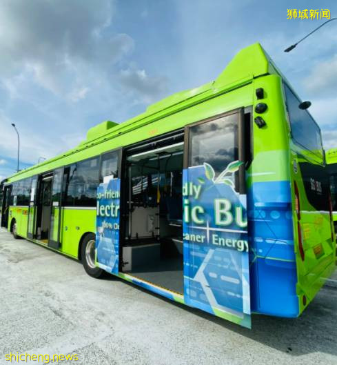 新加坡3门电动巴士来了，8月25日起将推出20 辆