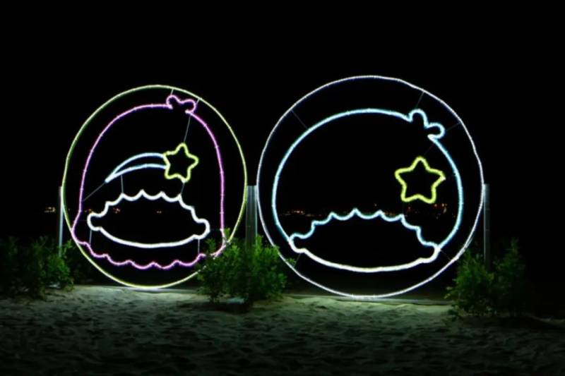 夜间活动“Island Lights”灯光展登场啦