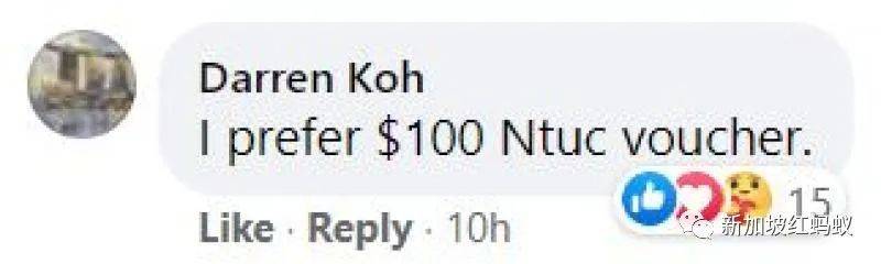 新加坡政府发放$100让国人玩转新加坡　网民：可惜帮衬不到导游