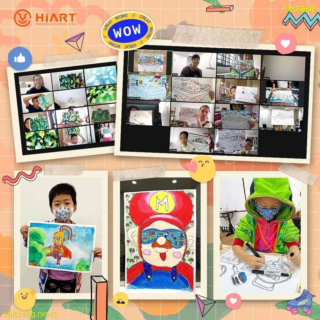 這個假期營太贊了，僅$99！足不出戶，遊覽本地各大博物館，還能提升娃的畫畫能力