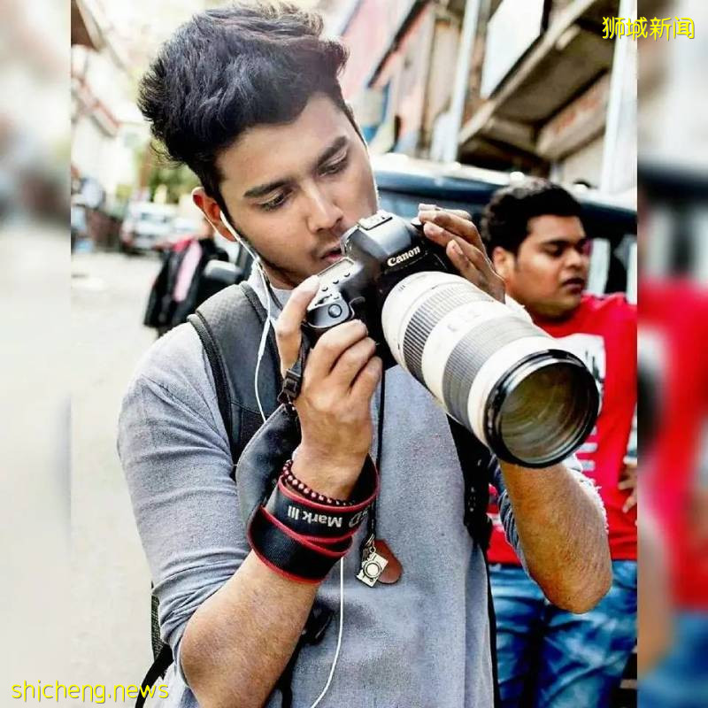 來到新加坡，他離夢想更近了一步!