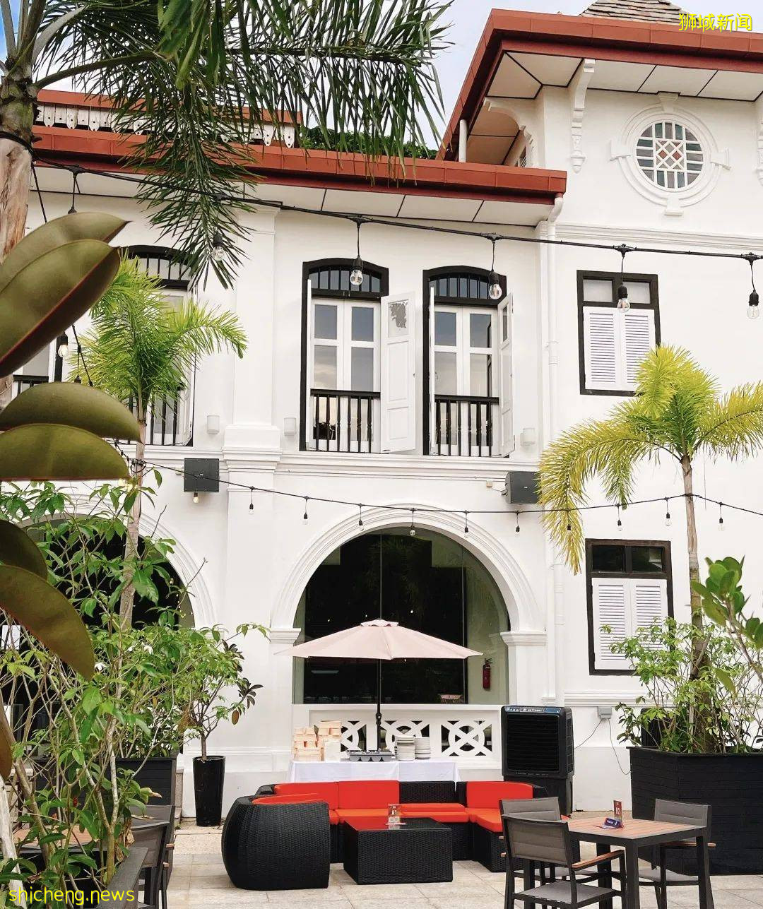 獅城的愛麗絲夢遊仙境，直落布蘭雅山間的歐式官邸The Alkaff Mansion